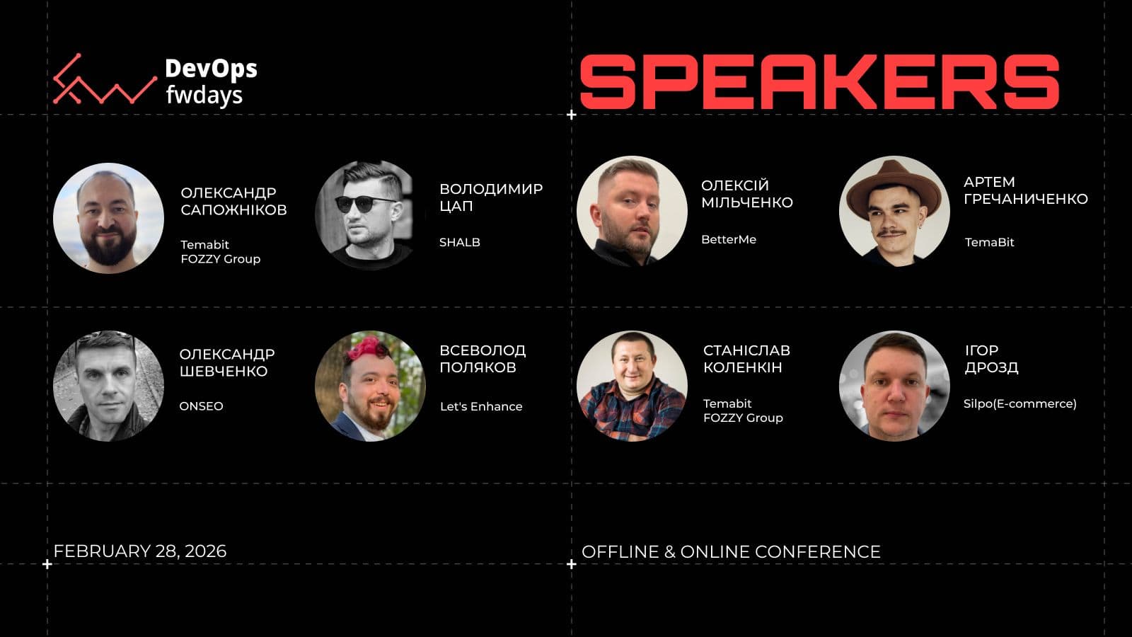 Fwdays запрошує на щорічну конференцію DevOps fwdays’26!