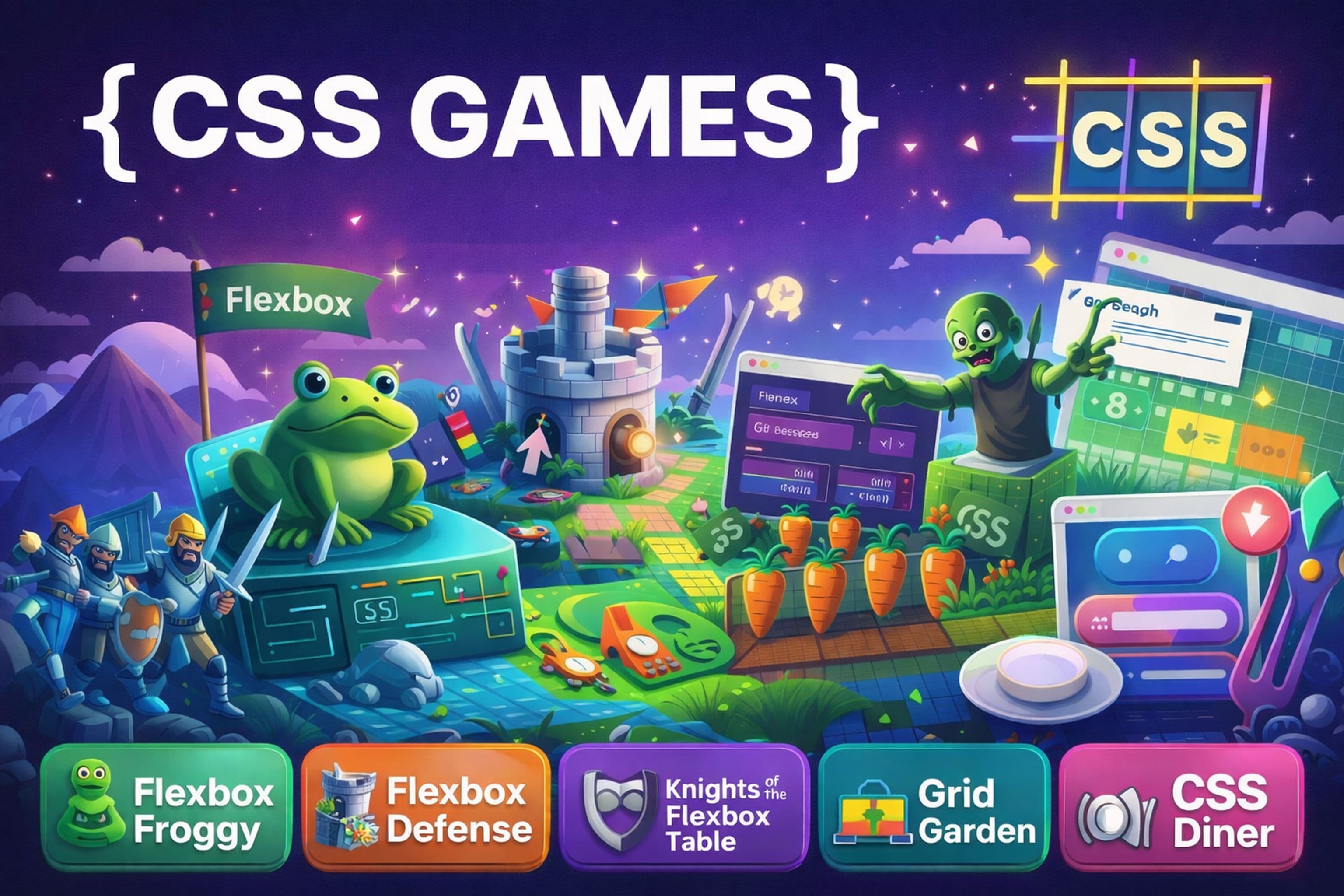 10 ігор, які допоможуть вам освоїти CSS 📘
